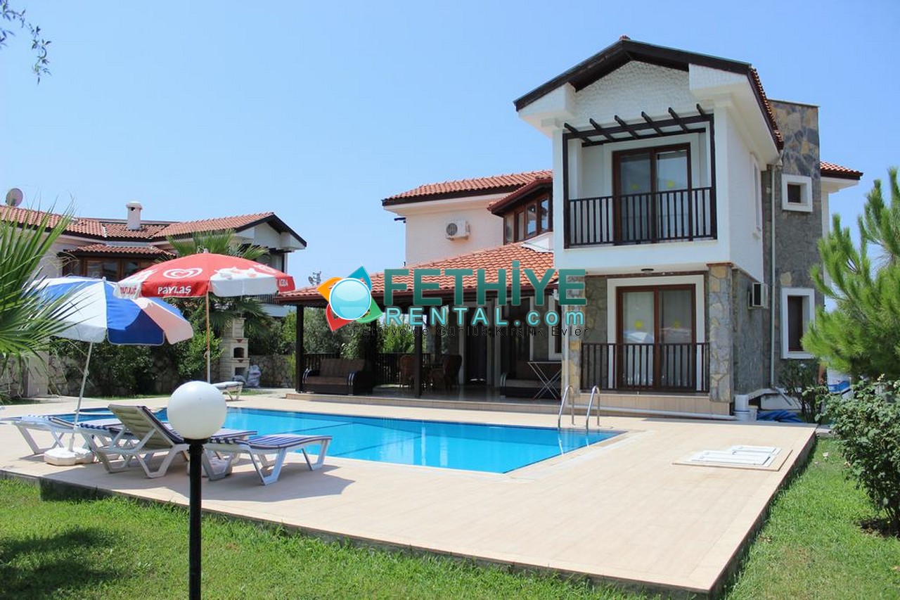 Kiralık Yazlık Eşyalı Villa Fethiye Ölüdeniz Kayaköy Günlük Kiralık