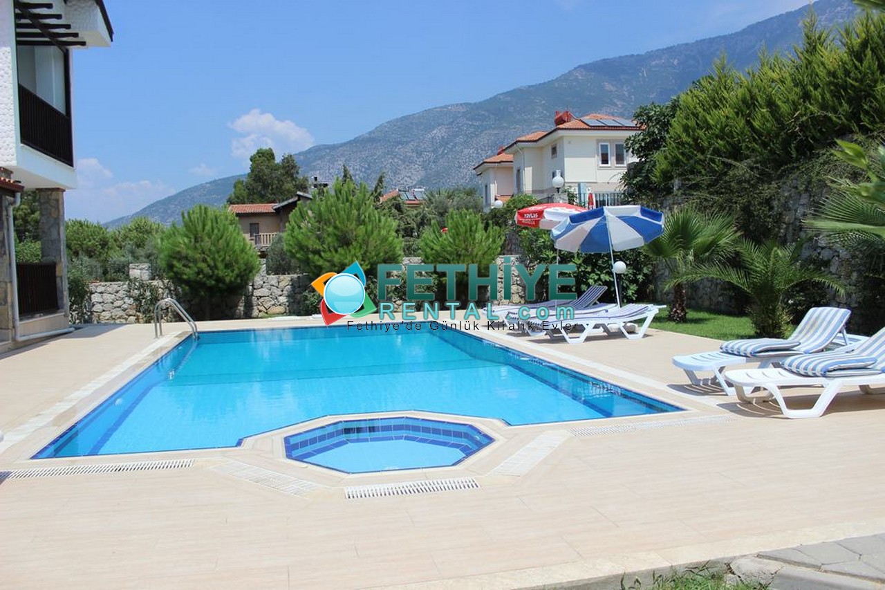 Kiralık Yazlık Eşyalı Villa Fethiye Ölüdeniz Kayaköy Günlük Kiralık