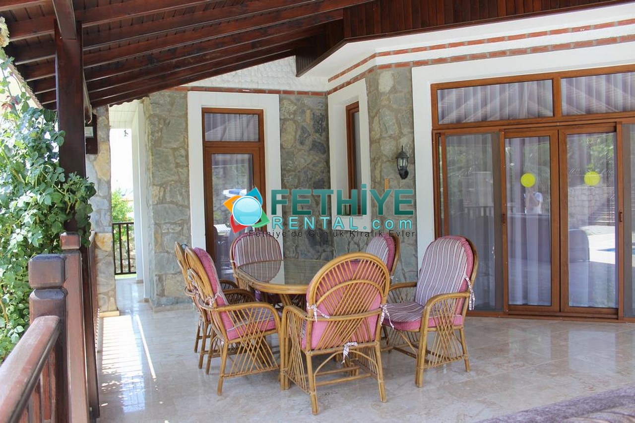 Kiralık Yazlık Eşyalı Villa Fethiye Ölüdeniz Kayaköy Günlük Kiralık